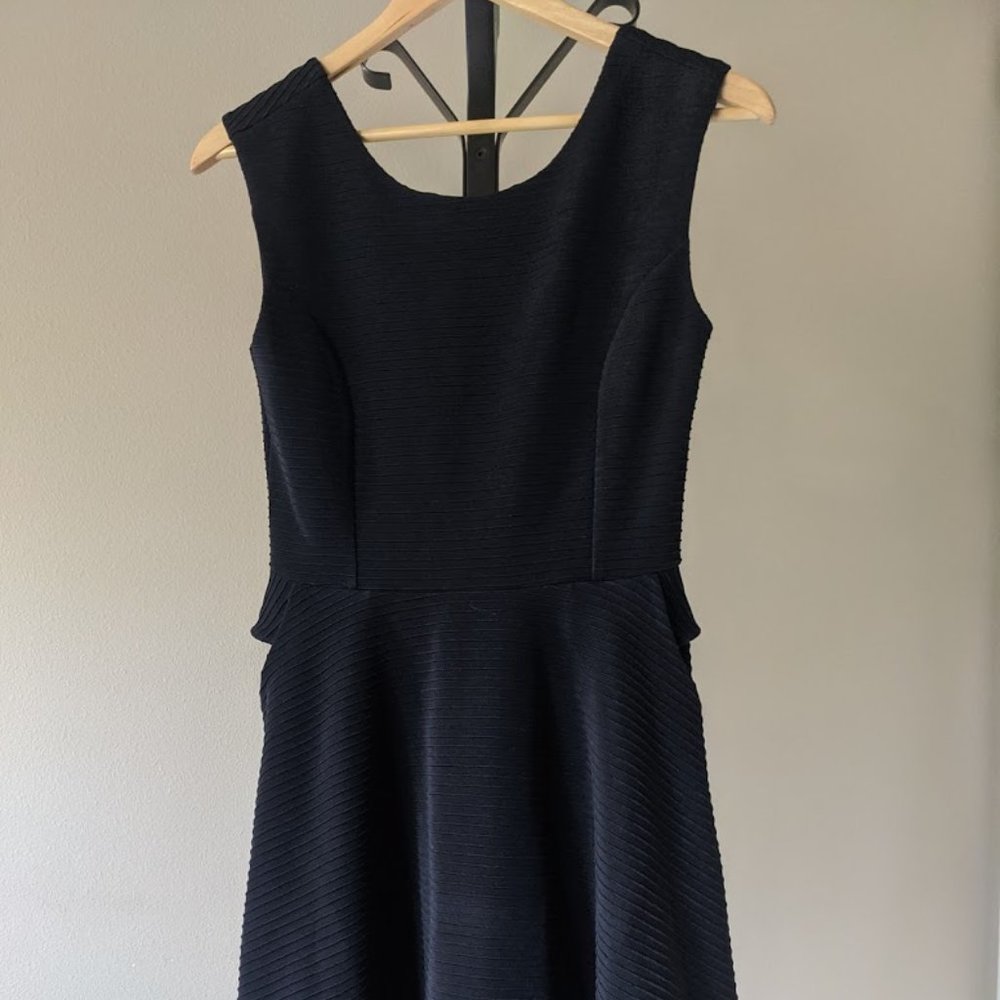 juicy couture black dress ruffle details